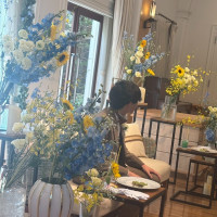 キャトルセゾンのメインテーブル