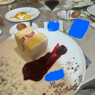 バースデーメッセージもありました!