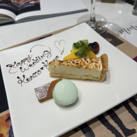 プレートが可愛くて、デザートも美味しい