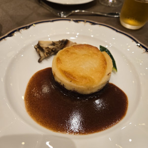 マッシュポテトの下に色々な部位のお肉が下にあって柔らかくて美|768927さんのガーデンヒルズ迎賓館(松本)/テイクアンドギヴ・ニーズウェディングの写真(2564599)