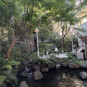 ガーデンでデザートブッフェできるそうです。|768939さんのアプローズスクエア東京迎賓館の写真(2552098)