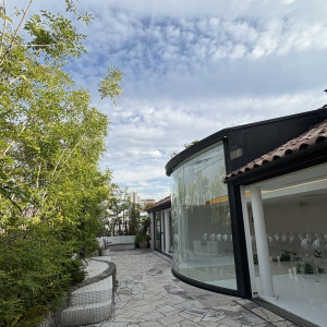 外から見たチャペル|768939さんのルシェルブラン表参道の写真(2552592)