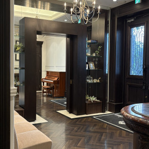 シックでオシャレな雰囲気です。|768939さんのヴィクトリアガーデン恵比寿迎賓館/テイクアンドギヴ・ニーズウェディングの写真(2552534)