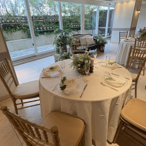 ゲストテーブル|768939さんのルシェルブラン表参道の写真(2552588)