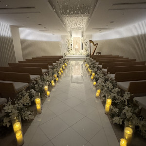 明かりを暗くした雰囲気|768939さんのアプローズスクエア東京迎賓館の写真(2552103)