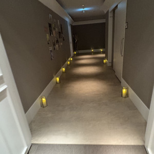 チャペルまでの動線|768939さんのアプローズスクエア東京迎賓館の写真(2552102)