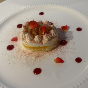 試食用のケーキ|768939さんのルシェルブラン表参道の写真(2552595)