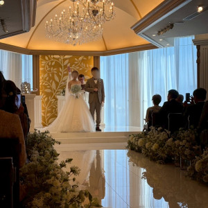 明るく柔らかな雰囲気のチャペル|768959さんのラグナヴェール仙台の写真(2530027)