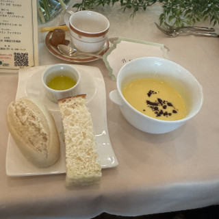 とうもろこしのクリームスープ！
飲みやすくて美味しい