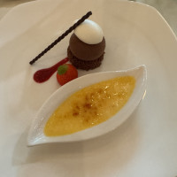 クレームブリュレとショコラムース
美味しかった！