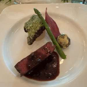 メインの牛フィレ肉
とっても柔らかくて食べやすい！|768970さんの藻岩シャローム教会の写真(2527087)