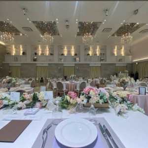 真っ白の式場です。|768973さんのアクアデヴュー佐賀スィートテラスの写真(2527052)