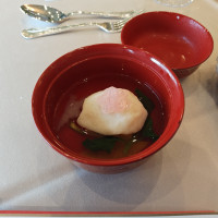 和食の椀物
帆立真丈