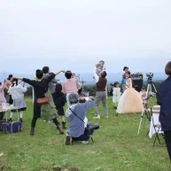 野外ライブも広々と自由に楽しめます。