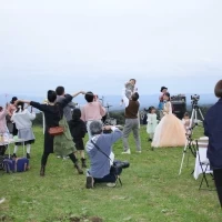 野外ライブも広々と自由に楽しめます。