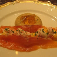 サーモン・タラバ蟹を使った２品目の料理