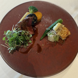 メインのお肉とお魚