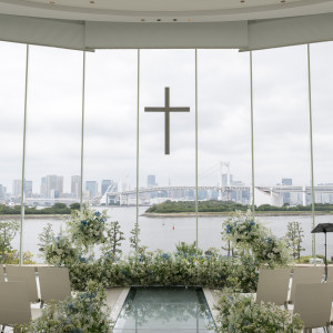 チャペル全体の雰囲気|769016さんのヒルトン東京お台場の写真(2527308)