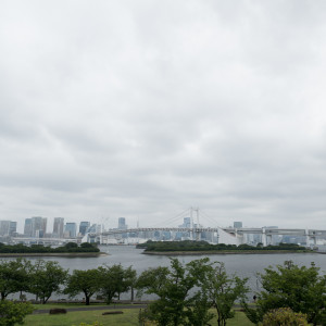 チャペルからの景色(曇り)|769016さんのヒルトン東京お台場の写真(2527315)