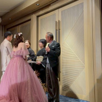 両親へ記念品贈呈