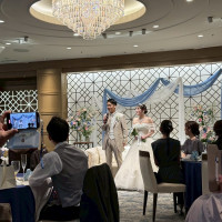 披露宴スタート