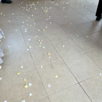 フラワーシャワー後