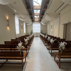 自然光が入るチャペル|769088さんのTHINGS Aoyama Organic Garden.dthの写真(2527524)