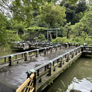 挙式前に参列する橋|769105さんの原宿 東郷記念館の写真(2527548)