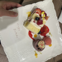 新婦が誕生日でプランナーさんからのサプライズです♡