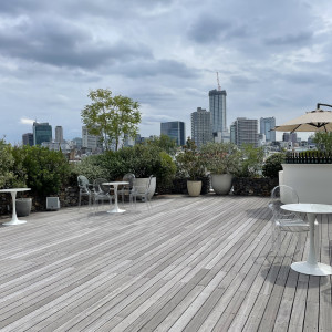 ここでフラワーシャワーなども可能とのこと|769168さんのCentral Terrace TOKYO（セントラル テラス トーキョー）の写真(2527865)