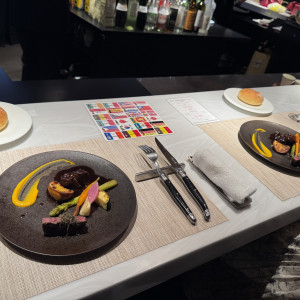 試食の牛フィレ|769169さんのGLLARE MARUYAMA(グラーレ マルヤマ)の写真(2527947)