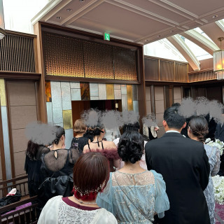 新婦入場