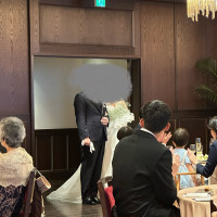 新郎新婦入場