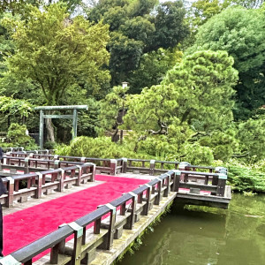 花嫁行列で橋を歩けるのに惹かれました|769227さんの原宿 東郷記念館の写真(2554083)