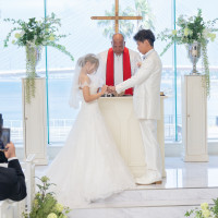 挙式時の写真です。