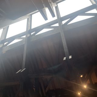 自然光が入ってました