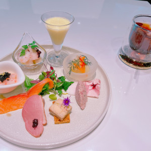 美味しくてこの後のお肉などの試食の内容は撮り忘れました。|769300さんのリヴァージュブラン（RIVAGE BLANC）の写真(2528908)