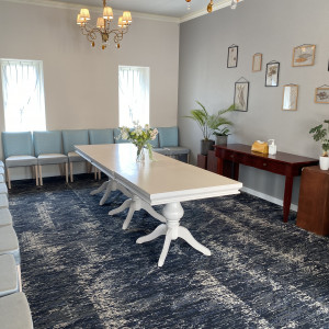 1階の披露宴会場でも使用できるスペース|769312さんのミ・ピアーチェの写真(2532652)