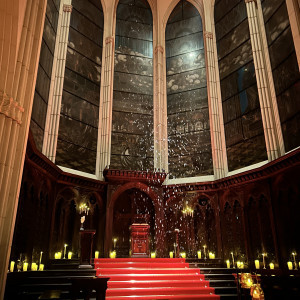 チャペルの演出で、雪が降ってきて感動|769350さんのカサ・デ・アンジェラの写真(2535038)