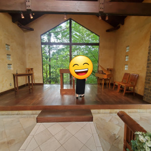 自然光がよく入るチャペル|769369さんのザヒルトップテラス奈良の写真(2528470)