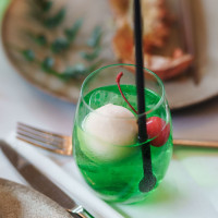 当ホテル自慢のクリームソーダで、写真映えしてゲストにも好評！