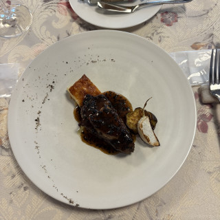 ブライダルフェアで試食したステーキ。とてもおいしかった