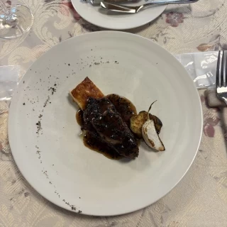 ブライダルフェアで試食したステーキ。とてもおいしかった