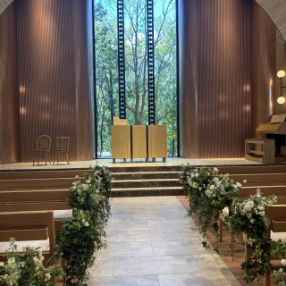 ナチュラルな挙式会場