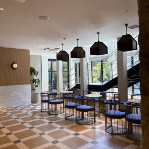 受付前の待合室。
階段を登ると更に広い待合室もあります。|769432さんのAccord Herbe（アコールハーブ）●BRASSグループの写真(2531429)