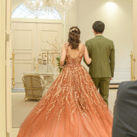 披露宴会場は小さめの会場です