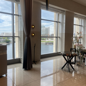 披露宴会場からの景色|769445さんのアニヴェルセル みなとみらい横浜の写真(2528898)