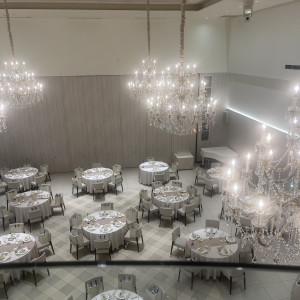 大人数向けの披露宴会場|769445さんのアニヴェルセル みなとみらい横浜の写真(2528896)