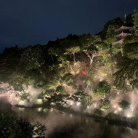 夜の雲海がとてもきれいでした。