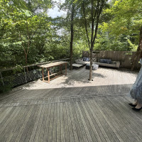 ソウラの外のガーデンテラス